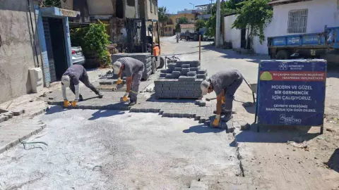 Germencik'te Ulaşım ve Çevre Hamlesi: Yol Çalışmaları Hız Kazandı