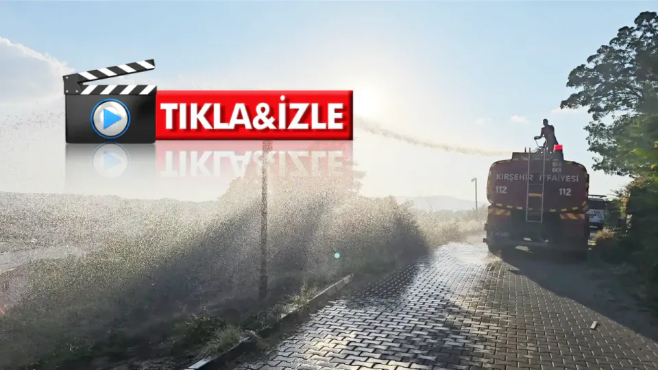 Kırşehir Kalehöyük'te Yangın görseli