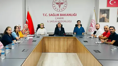 Çankırı'da Halk Sağlığı Müdahale Ekipleri (HAME) İçin Kapsamlı Afet Eğitimi