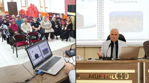 Karabük'te 55 Umre Yolcusuna Özel Bilgilendirme Semineri Düzenlendi