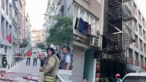 Cevizlik Mahallesi’nde otel yangını: 12 yaralı, 7 kişi kurtarıldı
