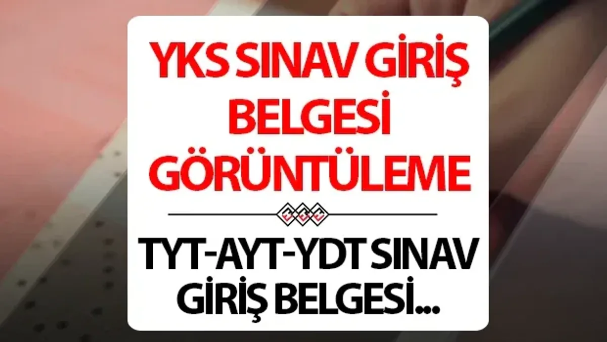 2026 YKS Sınav Yerleri Ne Zaman Açıklanacak? Giriş Belgesi ve Sınav Takvimi 2026 YKS Sınav Yerleri Ne Zaman Açıklanacak? Giriş Belgesi ve Sınav Takvimi