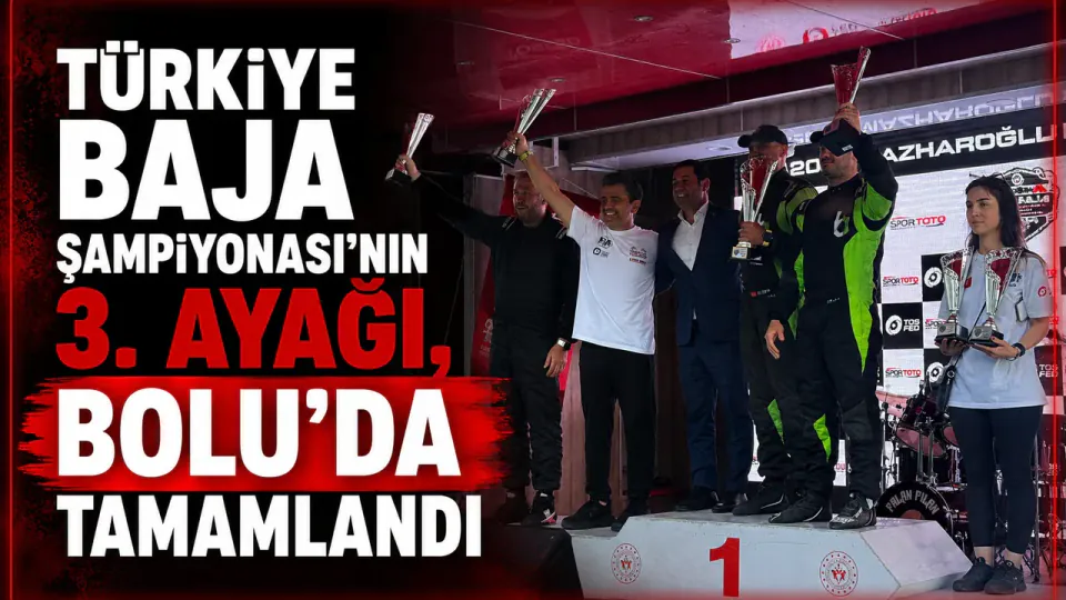 Türkiye Baja Şampiyonası Bolu Etabı Tamamlandı: Kupalar Sahiplerini Buldu görseli