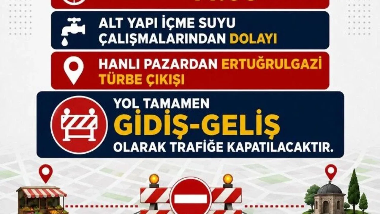 Söğüt'te Kritik Yol Kapatılıyor: Hangi Güzergâhlar Trafiğe Kapalı? Söğüt'te Kritik Yol Kapatılıyor: Hangi Güzergâhlar Trafiğe Kapalı?