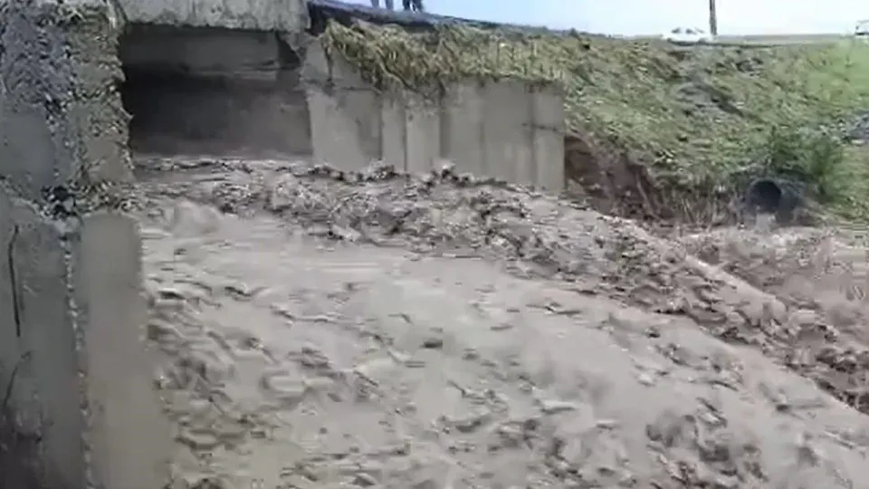 Ardahan'da Şiddetli Sağanak: Yollar ve Tarım Arazileri Su Altında Kaldı görseli