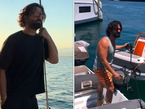 Koray Avcı Fethiye'de Tekne Yaşamına Geçti: Konser Yorgunluğunu Denizde Atıyor