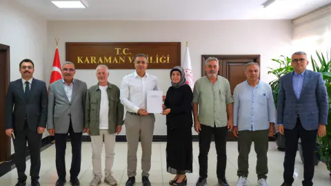 Karaman'ın Sosyal Sorunları İçin Kritik Adım: Eylem Planı Vali Çiçek'e Sunuldu