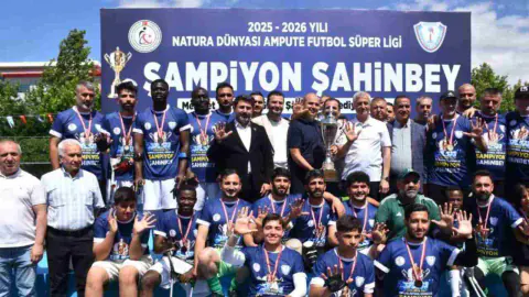 Gaziantep'te Büyük Gurur: Şahinbey Ampute Takımı 5. Kez Türkiye Şampiyonu