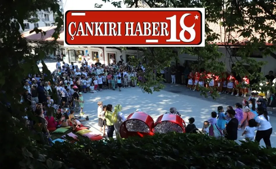 Çankırı Belediye Çocuk Akademisi Yaz Atölyelerini Tamamladı görseli