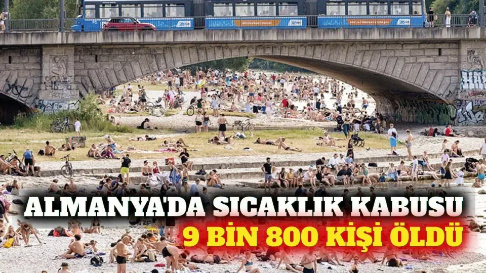 Almanya'da Aşırı Sıcaklar Bilançosunu Açıkladı: 9 Bin 800 Can Kaybı görseli