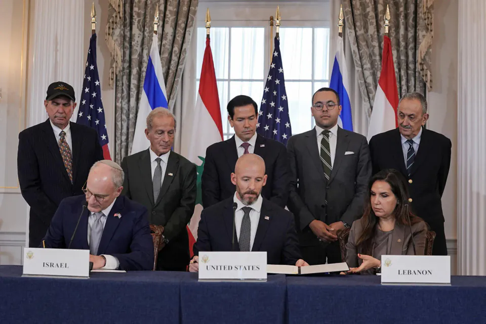 Washington'da Kritik İmza: İsrail ve Lübnan Arasında Çerçeve Anlaşması görseli