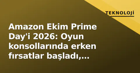 Amazon Ekim Prime Day'i 2026: Oyun konsollarında erken fırsatlar başladı, garanti ve fiyat tuzaklarına dikkat