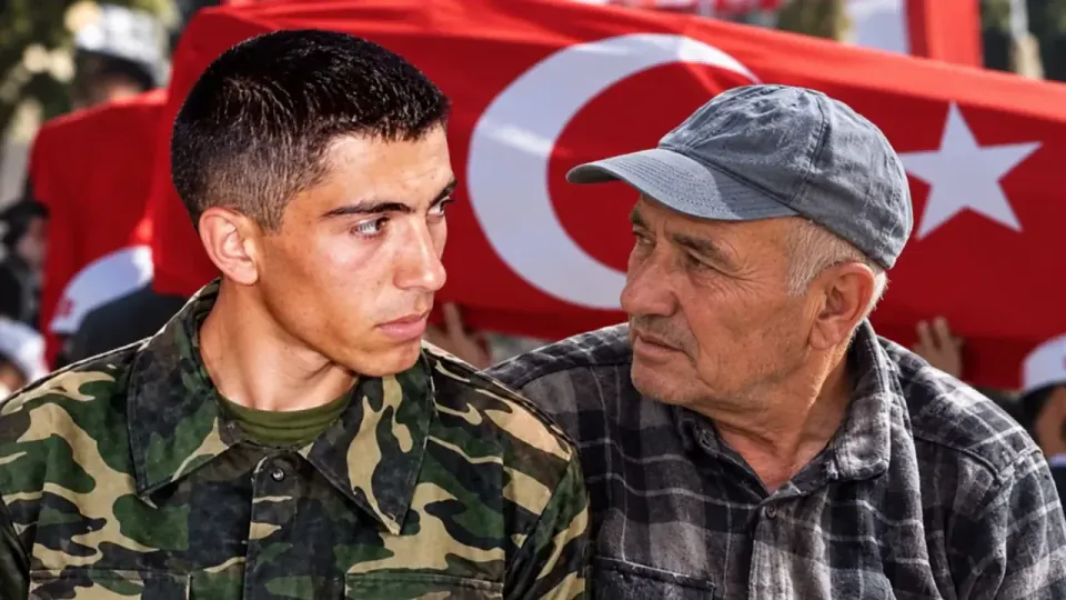 Şehit Sıddık'ın babası Hamit Küçükgöz toprağa verildi: 19 yıl sonra oğlunun yanına kavuştu görseli