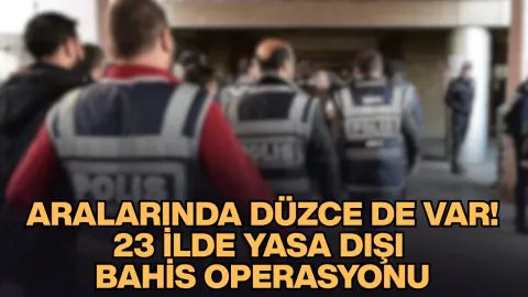 23 İlde Dev Bahis Operasyonu: 5 Milyar Liralık Para Trafiği ve 47 Gözaltı