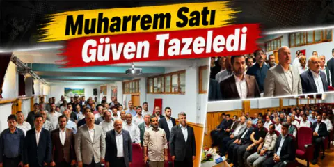 Diyanet-Sen Kars Şube Başkanlığına Muharrem Satı Yeniden Seçildi