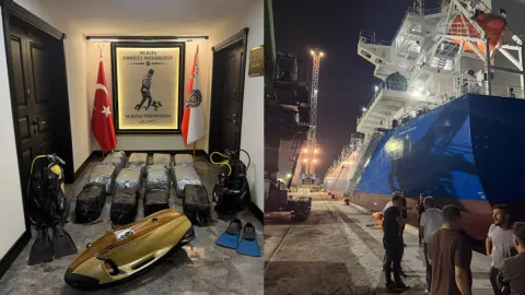 Mersin Limanı'nda 350 kilo kokain ele geçirildi, 9 şüpheli tutuklandı