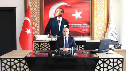 Sarıveliler Kaymakam Vekili Mustafa Katran Görevine Başladı