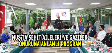 Muş'ta Jandarma Teşkilatı'nın 187. Yılına Özel Vefa Programı