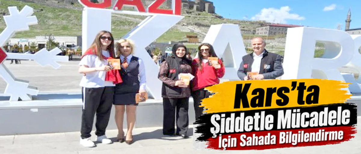 Kars'ta Kadına ve Aile İçi Şiddete Karşı Bilgilendirme Çalışmaları Başladı Kars'ta Kadına ve Aile İçi Şiddete Karşı Bilgilendirme Çalışmaları Başladı