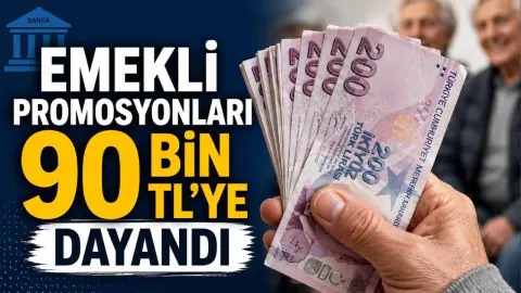 Emekli Promosyonlarında Rekabetin Zirvesi: Toplam Avantaj 90 Bin TL'ye Çıktı