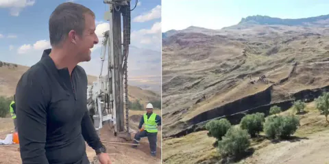 Bear Grylls Ağrı'da: Nuh'un Gemisi gizemi için yerinde bilimsel tespit yapıldı
