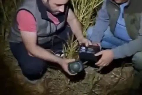 Bursa'da kaçak avcılar mutfak tüpüne ses cihazı gizlemiş