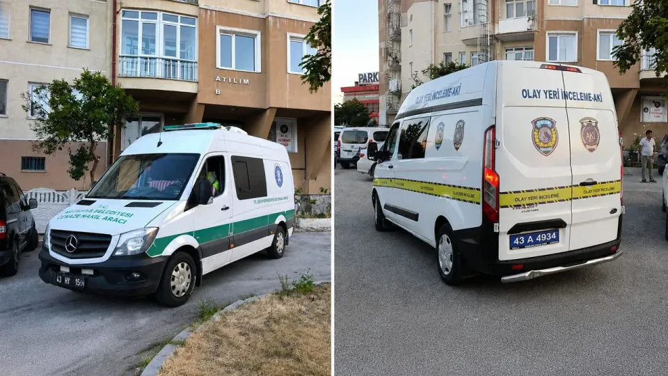 Kütahya'da evinde ölü bulunan adamın cansız bedeni morglara kaldırıldı görseli