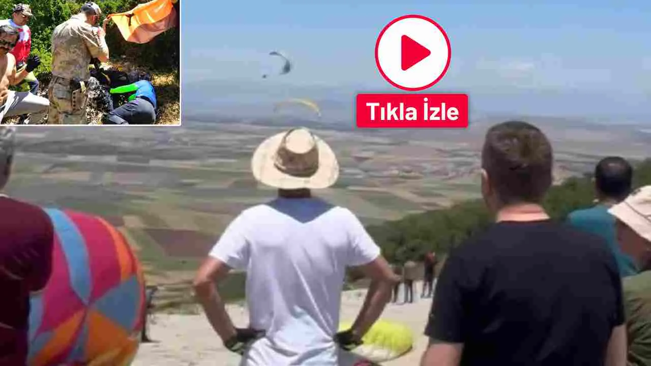 Gaziantep Nurdağı'nda Korkutan Paraşüt Kazası: 100 Metreden Düştü Gaziantep Nurdağı'nda Korkutan Paraşüt Kazası: 100 Metreden Düştü