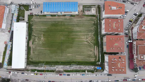 Şabanözü İlçe Stadyumu Yenileniyor: UEFA Standartlarında Spor Kompleksi