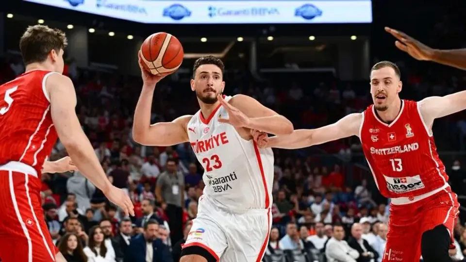 A Milli Basketbol Takımımız Dünya Kupası Elemelerinde İsviçre'yi Devirdi görseli