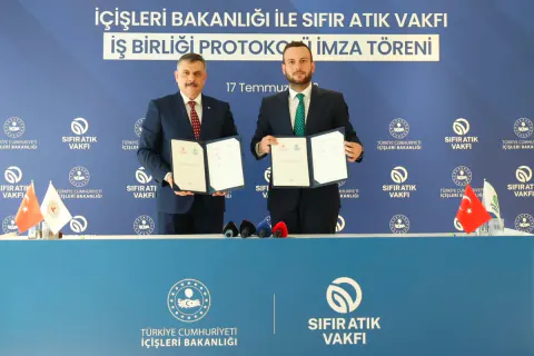 İçişleri Bakanlığı ve Sıfır Atık Vakfı'ndan Çevre İçin Yeni İş Birliği