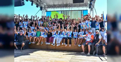 Alaçatı Windfest 7. yılında 15 ülkeden 134 sporcu ile rüzgârı kesiyor