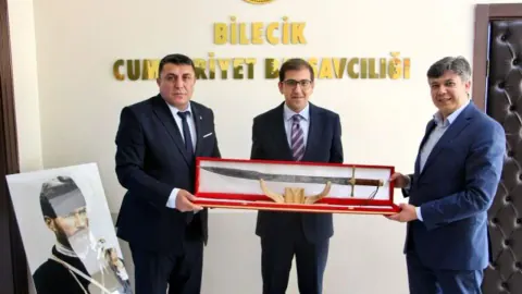 Söğüt Belediye Başkanı Ferhat Durgut'tan Bilecik'teki Yargı Mensuplarına Veda Ziyareti
