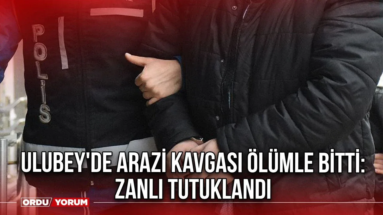 Ulubey'de Arazi Kavgası Kanlı Bitti: Kuzenini Öldüren Zanlı Tutuklandı Ulubey'de Arazi Kavgası Kanlı Bitti: Kuzenini Öldüren Zanlı Tutuklandı