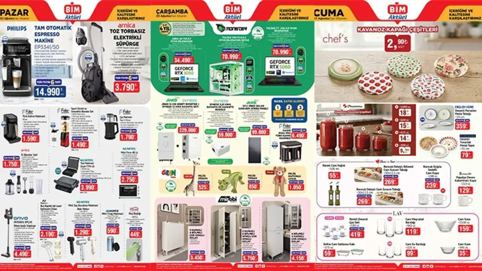 BİM 4-10 Ağustos Gıda İndirimleri Başlıyor: Haftalık Katalog Detayları görseli