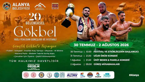 20. Gökbel Festivali tarihleri belli oldu: Ümit Besen ve Pamela sahne alacak