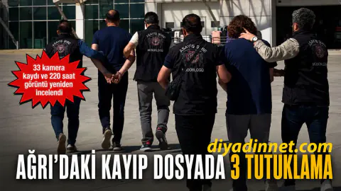 Ağrı'da 13 Yıllık Kayıp Dosyası Açıldı: 3 Kişi Tutuklandı