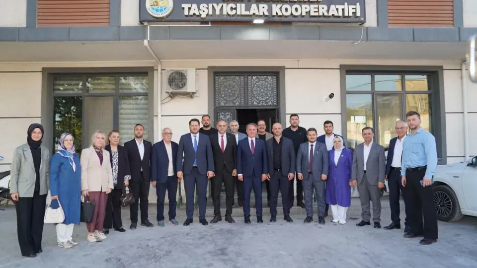 Pınarhisar’da Başkan Talay, Taşımacılık Sektörü Sorunlarını Kooperatifte Görüştü görseli