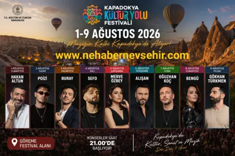 Kapadokya Kültür Yolu Festivali 2026 Konser Programı Belli Oldu