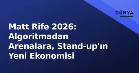 Matt Rife 2026: Algoritmadan Arenalara, Stand-up'ın Yeni Ekonomisi