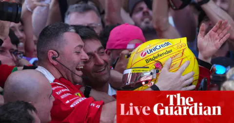 Lewis Hamilton'dan Tarihi Zafer: Ferrari ile İlk Galibiyet Geldi!