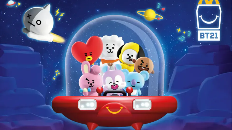 BTS ve McDonald's İş Birliği Yeniden Başladı: Yeni Koleksiyon Oyuncaklar Geliyor görseli