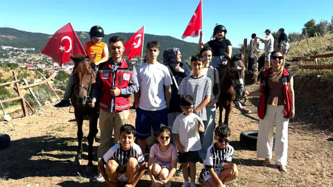 Yozgat'ta Şehit ve Gazi Çocukları Ata Sporuyla Buluştu
