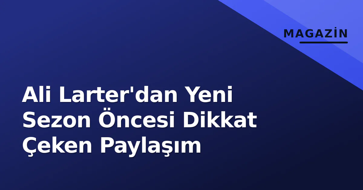 Ali Larter'dan Yeni Sezon Öncesi Dikkat Çeken Paylaşım Ali Larter'dan Yeni Sezon Öncesi Dikkat Çeken Paylaşım