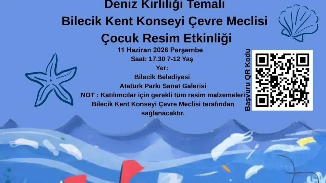 Bilecik'te Çocuklar Marmara Denizi İçin Fırçaları Eline Alıyor Bilecik'te Çocuklar Marmara Denizi İçin Fırçaları Eline Alıyor