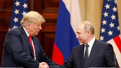 Trump: Putin ile 'harika' görüştük, savaş bitirmek için anlaşma istediğini söyledi