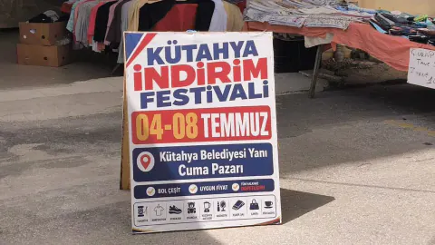 Kütahya'da İlk Kez Düzenlenecek İndirim Festivali Başlıyor