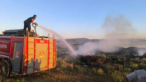 Taşköprü Kırha Köyü'nde Korkutan Yangın: Ekipler Seferber Oldu