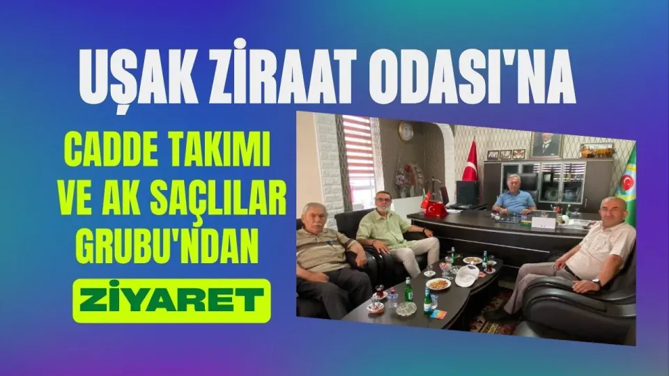 Uşak Ziraat Odası'nda Tarımsal Kalkınma ve Yeni Projeler Masaya Yatırıldı görseli