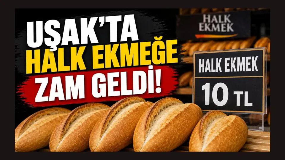 Uşak'ta Halk Ekmek fiyatları değişti: İşte yeni ekmek fiyatı görseli
